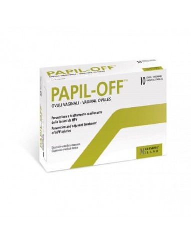 Papil-off Ovuli Vaginali - 10 Pezzi