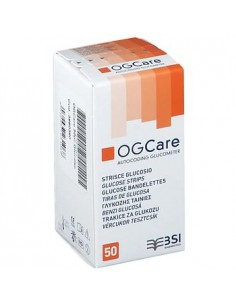 Ogcare Strisce Misurazione Glicemia - 50 Pezzi