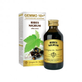 Gemmo 10+ Ribes Nero - 100 Ml Liquido Analcolico