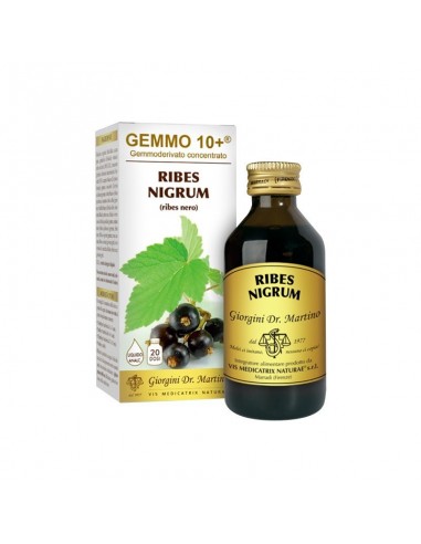 Gemmo 10+ Ribes Nero - 100 Ml Liquido Analcolico