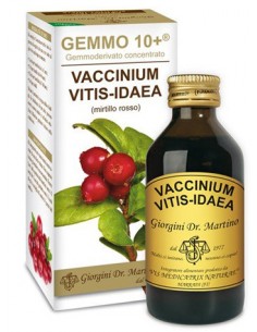 Gemmo 10+ Mirtillo Rosso - 100 Ml Liquido Analcolico