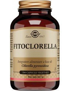 Fitoclorella Solgar - 100 Capsule