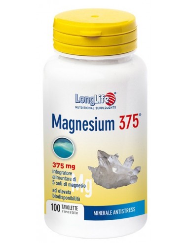 Longlife Magnesium 375 Mg - 100 Tavolette