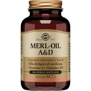 Merl Oil A&D - 100 Perle Softgels