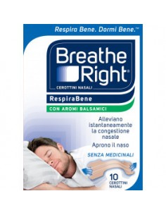 Breathe Right Cerotti Nasali Balsamici Adulti - 10...