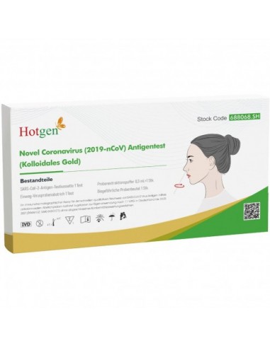 Hotgen Test Antigene Covid-19 Autodiagnostico - Confezione 5 Test