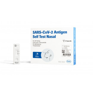 Tamponi antigenici rapidi fai da te Roche Sars-CoV-2 - 5 test