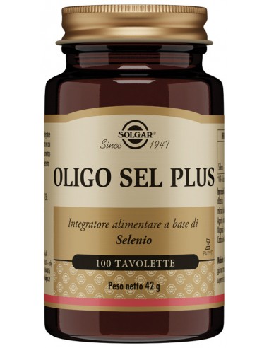 Oligo Sel Plus Solgar - 100 tavolette