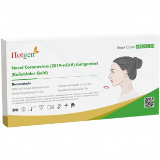 Hotgen Test Antigene Covid-19 Autodiagnostico - Confezione 10 Test