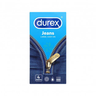 Durex Jeans - 4 preservativi Easy On