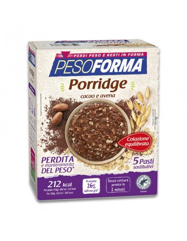 Pesoforma Porridge Cacao e Avena - 5 pasti