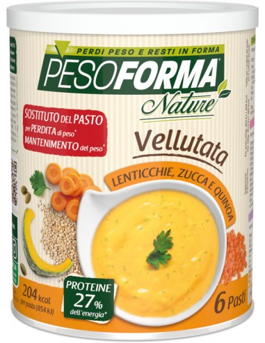 Pesoforma Vellutata di Lenticchie e Zucca - 6 pasti