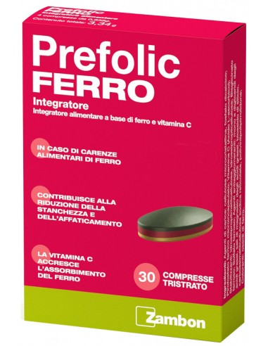 Prefolic Ferro - 30 Compresse