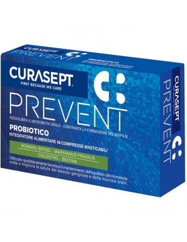 Curasept Prevent Probiotico - 14 Compresse