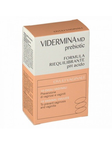 Vidermina Prebiotic - 10 Ovuli Vaginali