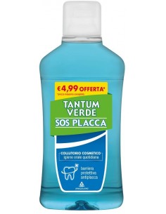 Tantum Verde Collutorio Sos Placca - Flacone 500 ml