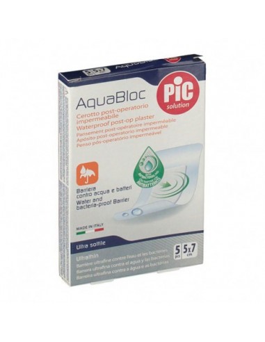 Pic AquaBloc Cerotti 5x7 cm - 5 pezzi