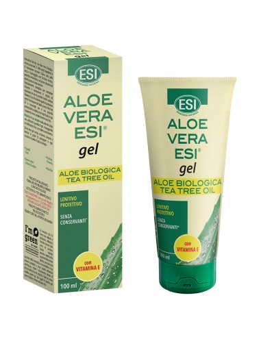 Aloe vera Esi gel + Vitamine E e Tea tree oil - 200 ml