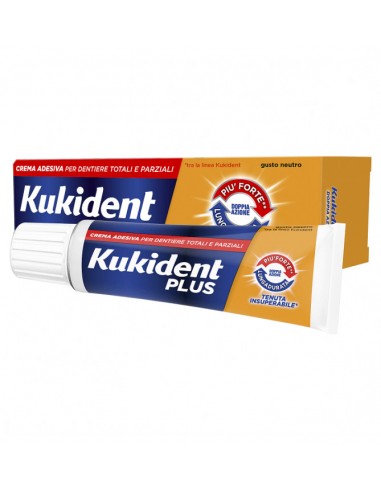 Crema adesiva Doppia Azione Kukident - 40g