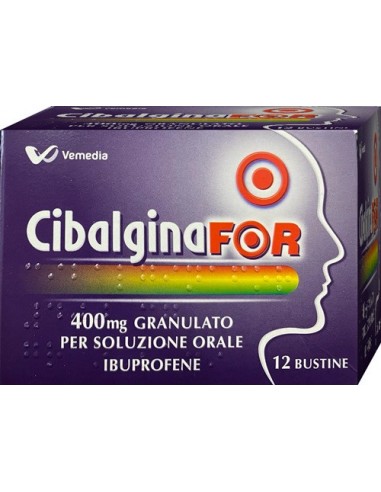 CibalginaFor 400mg Ibuprofene - 12 Bustine