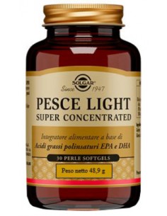 Pesce Light Super Concentrated Solgar - 30 Perle softgels