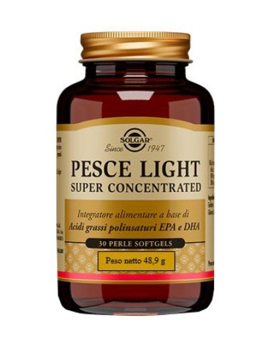 Pesce Light Super Concentrated Solgar - 30 Perle softgels