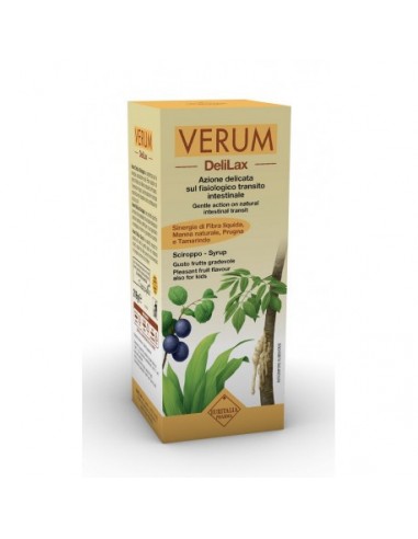 Verum DeliLax Sciroppo Aboca Planta Medica - 216 g