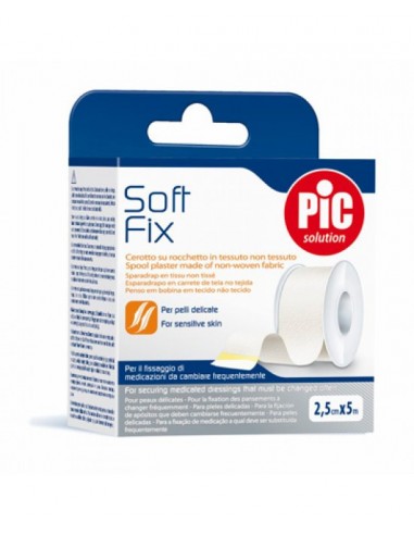 Pic Soft Fix Cerotto su Rocchetto 2,5cm x 5m 