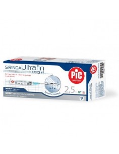 Pic Ultrafin Siringhe - 10 pezzi da 2,5 ml