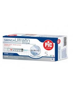 Pic Ultrafin Siringhe - 10 pezzi da 5 ml