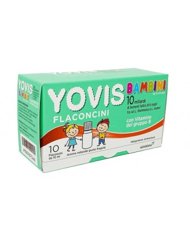 Yovis Bambini Fragola - 10 Flaconcini