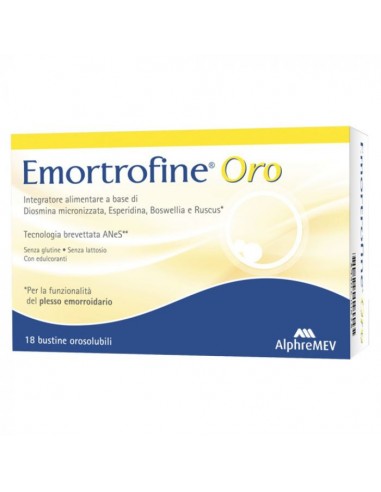 Emortrofine Oro - 18 Bustine