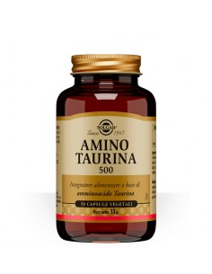 Amino Taurina 500 Solgar - 50 capsule