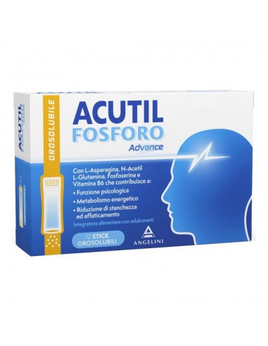 Acutil Fosforo Advance - 12 Stick Orosolubili