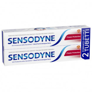 Sensodyne Dentifricio Classic Protection 2x75 ml