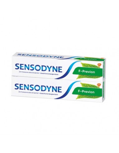 Sensodyne F Previon Dentifricio - 2x75 ml