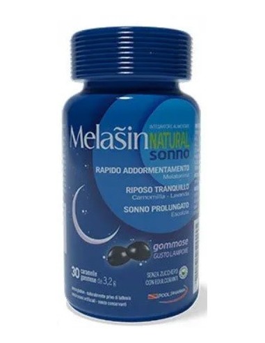 Melasin Natural Sonno - 30 Caramelle Gommose