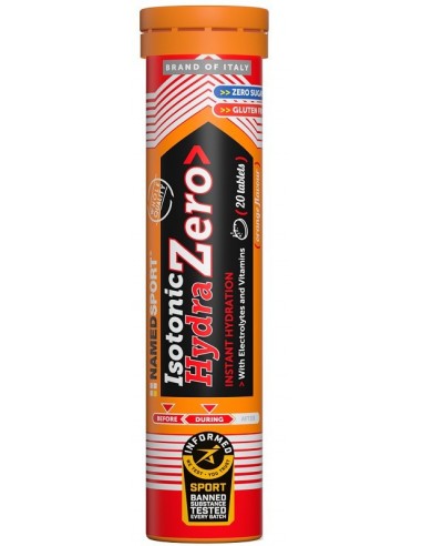 Named Sport Isotonic HydraZero Orange- 20 tavolette