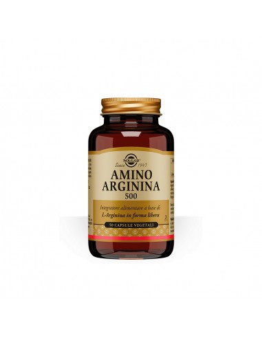 Amino Arginina 500 Solgar - 50 capsule