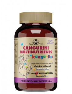 Solgar Cangurini Multinutrients ai frutti di bosco