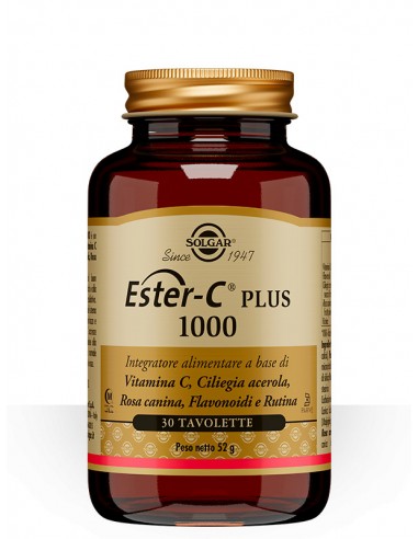 Ester C Plus 1000 Solgar - 90 tavolette