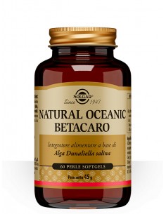 Natural Oceanic Betacaro Solgar - 60 Perle