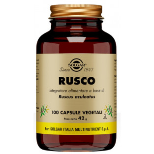 Rusco Solgar - 100 capsule vegetali