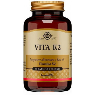 Vita K2 Solgar - 50 capsule vegetali 