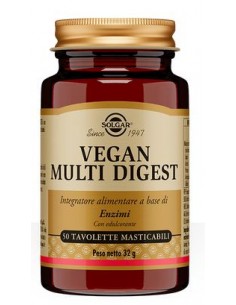 Vegan Multi Digest Solgar - 50 tavolette masticabili