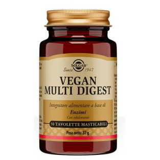 Vegan Multi Digest Solgar - 50 tavolette masticabili