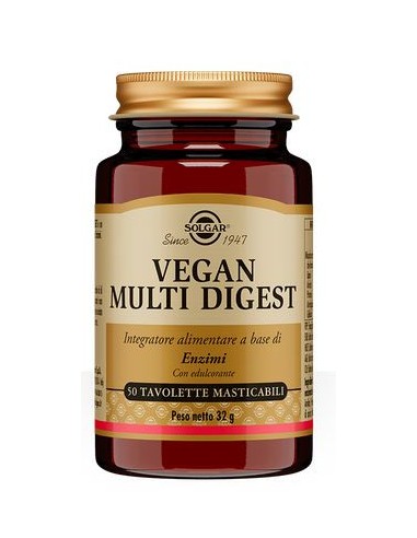 Vegan Multi Digest Solgar - 50 tavolette masticabili