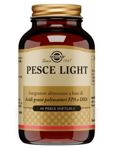 Pesce Light Solgar - 60 perle