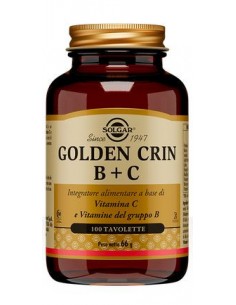 Golden Crin B+C Solgar - 100 tavolette