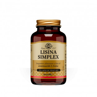 Lisina Simplex Solgar - 50 capsule